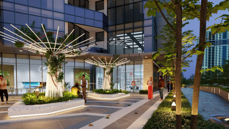 Kepler Land – Tháp đôi biểu tượng mới tại trung tâm tài chính Mỗ Lao