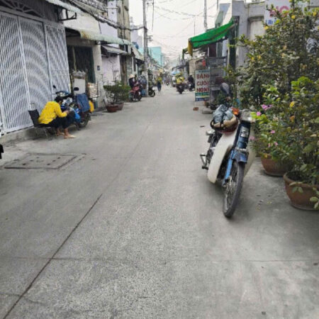 Bán Nhà Đường Thạnh Lộc 25 Gần Ngã Tư Ga Q 12- 2 lầu 3PN 3WC Chỉ 4,45 tỷ TL???????? ????Diện tích ngang