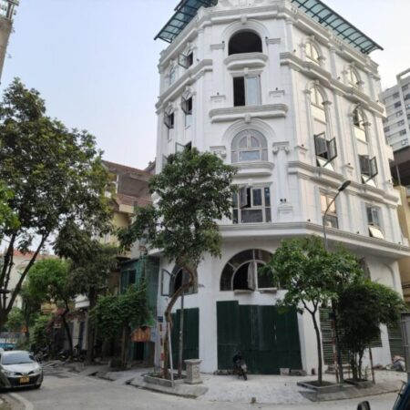 Căn góc – Khu phân lô Tái Định cư – mặt đường Tam Trinh. Nhà View Công Viên Mini, Hồ điều hòa. Giá
