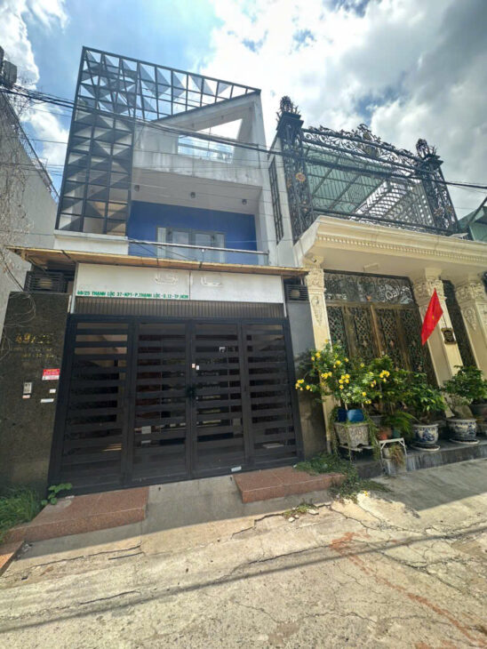 ????Chính chủ chưa qua đầu tư ????️ ????Nhà Thạnh Lộc 37 ngang khủng 5m 1 trệt 1 lầu 1 tum- hẻm 8m- nhỉnh