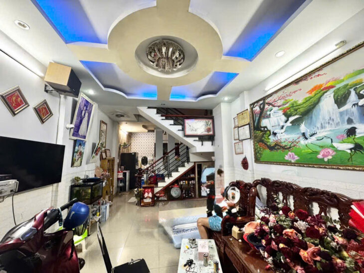 BÁN NHÀ LÊ VĂN THỌ-SÁT MẶT TIỀN-48m2 (4❌12) GẦN CV LÀNG HOA CHỈ HƠN 4 TỶ