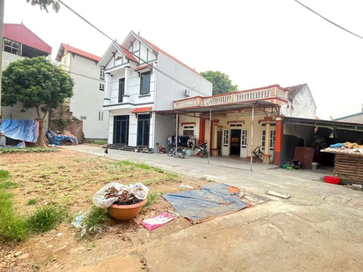 Bán 57m đất Tráng Việt, Mê Linh. Đón đầu dự án cầu Thượng Cát. Lô góc 2 mặt thoáng