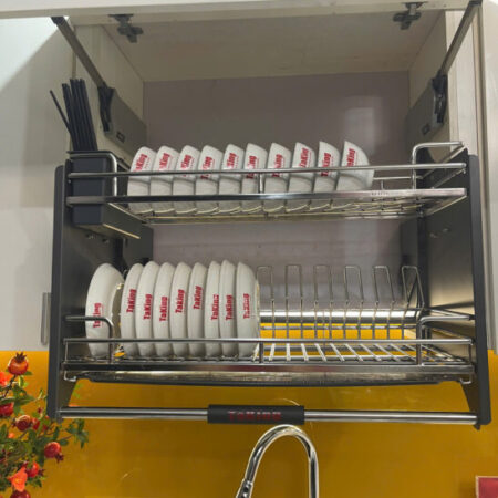 Kệ Bát Đĩa Nâng Hạ TaKing, Chất Liệu Inox 304 Cao Cấp, Bền Đẹp, Thiết Kế Sang Trọng, Thẩm Mỹ TaKing Kệ Bát Đĩa Nâng Hạ TaKing, Chất Liệu Inox 304 Cao Cấp, Bền Đẹp, Thiết Kế Sang Trọng, Thẩm Mỹ TaKing