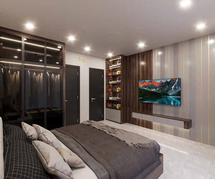 Bán nhà Hoàng Cầu – 33m x 6 tầng mới tinh Lô góc – Full nội thất giá 8 tỷ