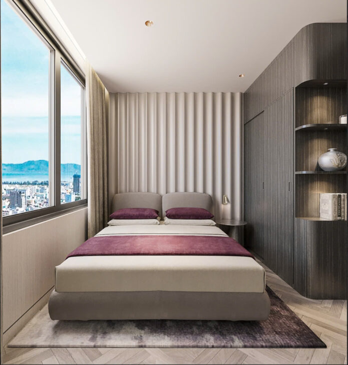 Căn hộ 3PN+ . DT 93.1m² – view sông & biển dành cho gia đình thành đạt. Liên hệ CĐT Thuỷ để được tư