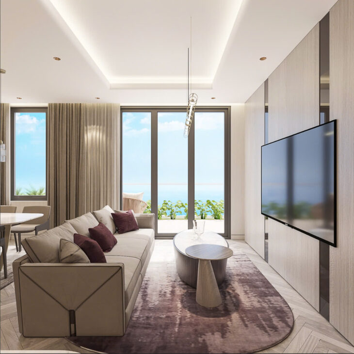 Căn hộ 3PN+ . DT 93.1m² – view sông & biển dành cho gia đình thành đạt. Liên hệ CĐT Thuỷ để được tư