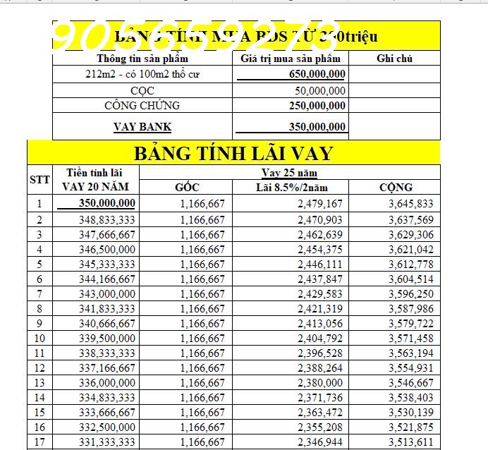 ĐẤT LONG TÂN – DẦU TIẾNG- THÔNG TIN CHUẨN – 650triệu/240m2