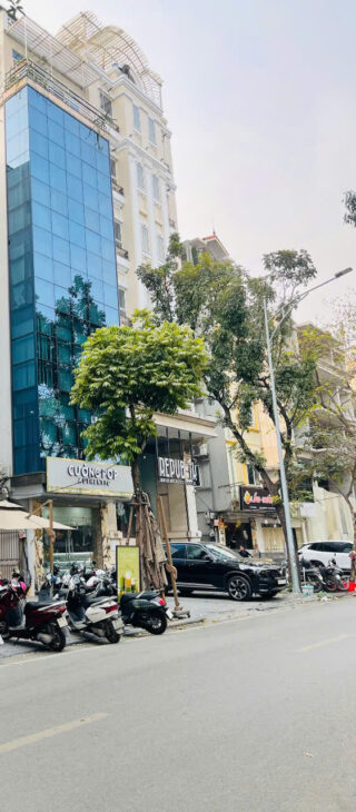 BÁN TÒA NHÀ LÔ GÓC HÀNG CÓT- HOÀN KIẾM, 110 M2, MT 11 M, GIÁ 138,8 TỶ.
