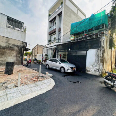 ????Bán Đất SHR Thạnh Lộc 13 ngang khủng 5,7 full thổ cư- Đường 6m- hệ số xây dựng 3.5 giá chỉ 3,35