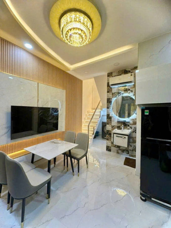 BÁN NHÀ 3 TẦNG MỚI ĐẸP – FULL NỘI THẤT NGANG 4,5M – GIÁ 4,5TY NGAY TRUNG TÂM QUẬN 3 . P.12, Lê Văn