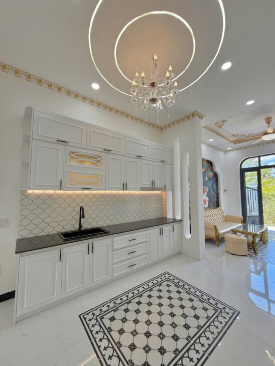 Nhà Mới Cực Đẹp 4x15m 1 Lầu 3PN 3WC Đoàn Thị Nghiệp P5 Mỹ Tho