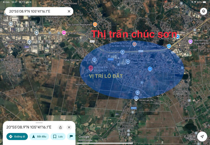 Chủ cần tiên cần thanh khoản nhanh lô đất 67m ngọc hòa chương mỹ hà nội