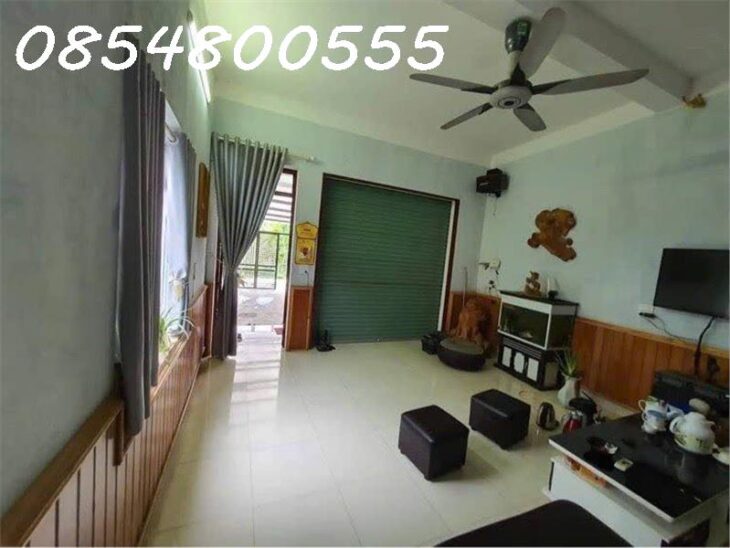 Căn nhà 1.5 tầng mặt đường Tân Hà, mặt tiền 5.5m chỉ 5 phút chạy xe về trung tâm Thành phố