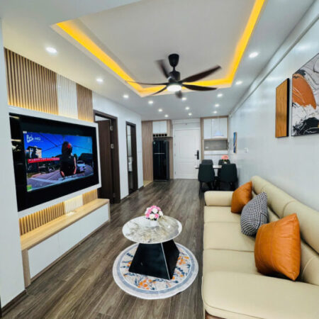 Căn hộ sổ đỏ Hud3 Linh Đàm, Hoàng Mai, 58m2, 2ngủ, 2vs, 2 logia, giá 4.x tỷ