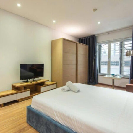 Mặt Phố Phan Kế Bính. Toà CCMN 98m2 , Vỉa Hè Rộng , 17 phòng full nội thất, Sẵn Vận Hành , Dòng