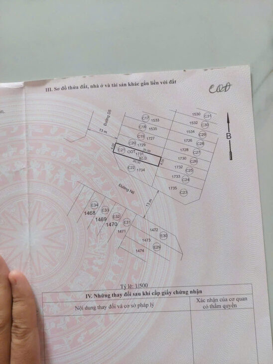 Bán Nhanh Lô Đất Tái Định Cư Phan Đăng Lưu C21 Hướng Tây đối diện Công Viên