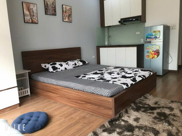 NGÕ 5 HOÀNG QUỐC VIỆT – Ô TÔ – 9 Phòng DT 52m2 6 tầng mặt tiền 3.6m Giá 17.5 tỷ