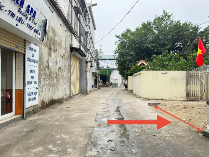 Bán 70m đất tổ 6, TT Quang Minh, Mê Linh. Mặt tiền kinh doanh, 3 mặt thoáng cực đẹp