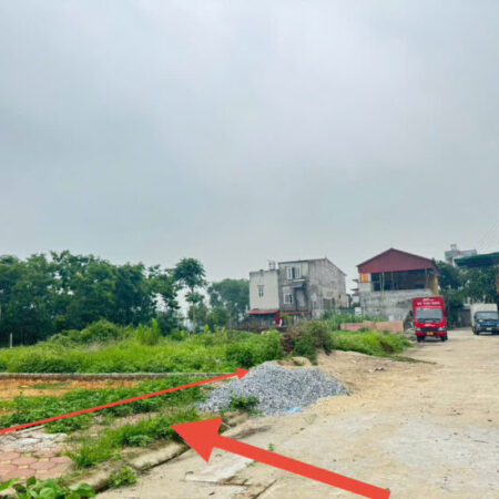 Bán lô đất đấu giá tổ 3, TT Quang Minh, Mê Linh. 2 mặt thoáng, đường nhựa, vỉa hè