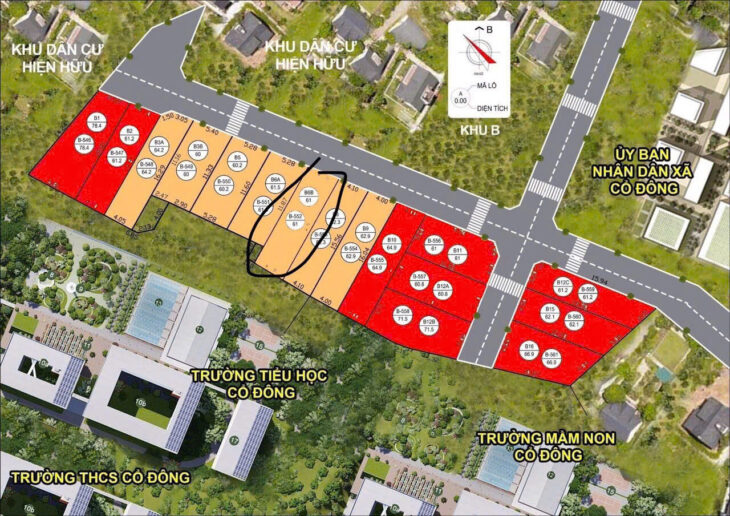 Cần Bán đất phân lô sổ đỏ chính chủ Tại thôn Triều Đông, Xã Cổ Đông, Thị xã Sơn Tây, tp Hà Nội