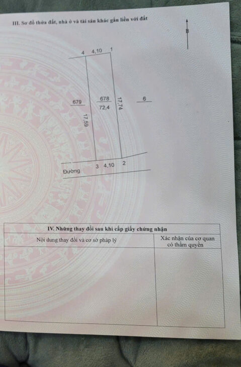 Đất đẹp Tiền Phong, Mê Linh – Hướng Nam, Ô tô đỗ cửa, Sổ đỏ sẵn sàng