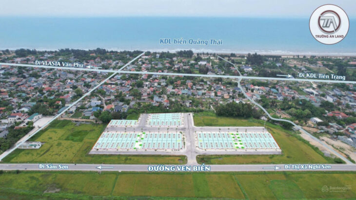Bán đất thổ cư 114m², mặt biển Quốc gia, Quảng Thái – Quảng Xương – Thanh Hóa, 1.5 tỷ, sổ đỏ