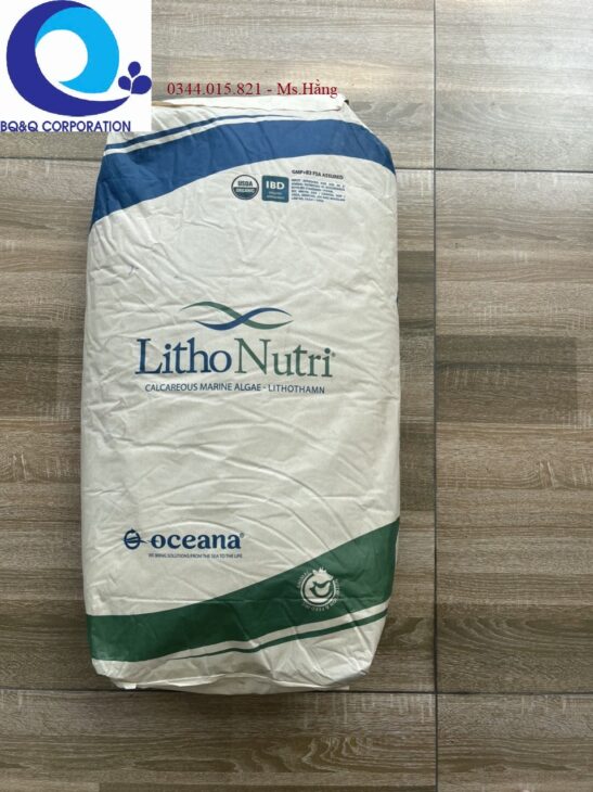Khoáng tảo biển Lithonutri, bổ dung khoáng cho ao nuôi, cải thiện chất lượng nước