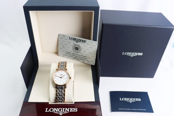 Đồng Hồ Nữ : Longines Presence Automatic – Demi Vàng Hồng – Size 30mm Fullbox…