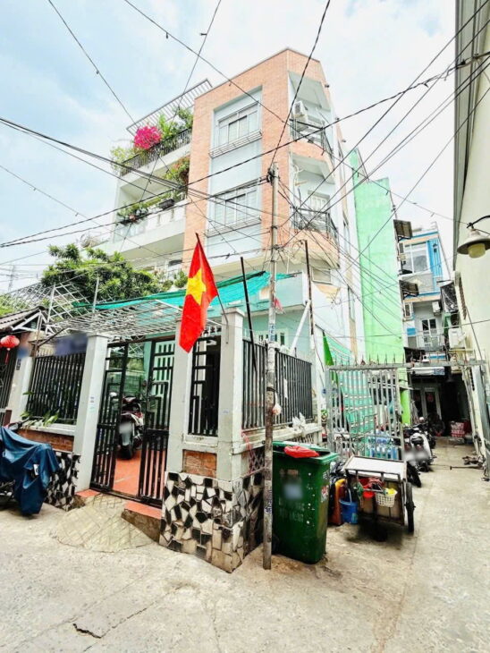 Nhà căn góc hẻm Dương Bá Trạc P1Q8. Giá 4,88 tỷ TL