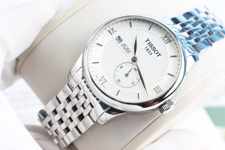 ĐH Nam : Tissot Le Locle Automatic Mặt Trắng, 2 kim rưỡi – Size 39,3mm – fullbox
