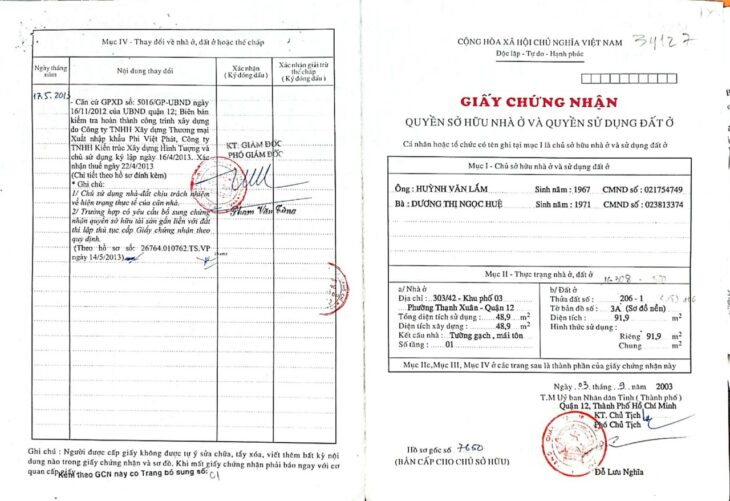 8. NHÀ SỔ HỒNG -SONG SINH- THẠNH XUÂN 48 – 47M2/căn,3 pn- ĐƯỜNG 4,5M THÔNG- 2,680 TỶ/CĂN