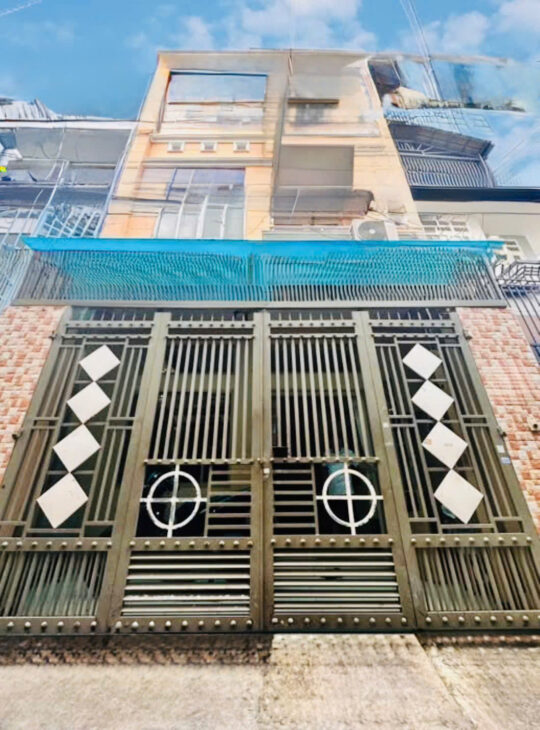 TUYỆT PHẨM CMT8 Q10 – KHÔNG CĂN 2 – 3 TẦNG CAO CẤP – NGANG 5M – 60M².