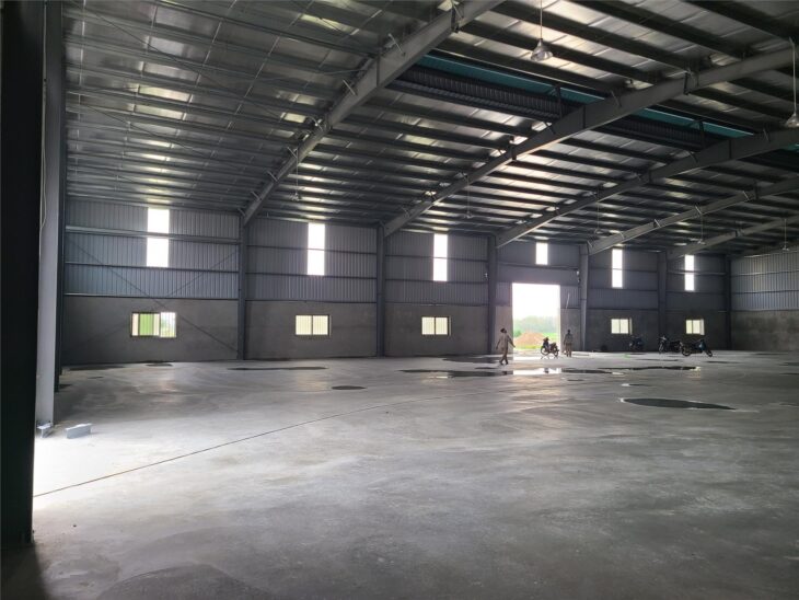 Cho thuê kho xưởng tạiTừ Sơn, Bắc Ninh diện tích 600m2 kết cấu Zamin mới 100%
