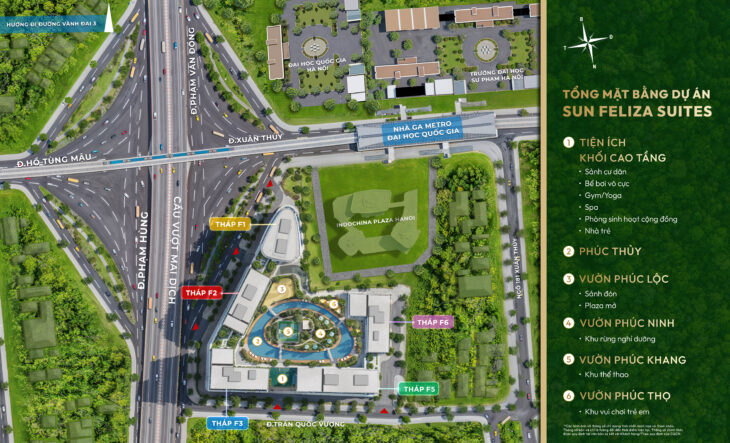 🌟 SUN FELIZA SUITES – BIỂU TƯỢNG SỐNG MỚI GIỮA TRÁI TIM CẦU GIẤY 🌟 Chính thức nhận booking – chỉ
