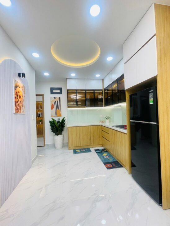 Nhà đẹp 1 trệt 1 lầu, 32m2, 3PN, gần MT Nơ Trang Long – Bình Thạnh, giá hơn 4 tỷ