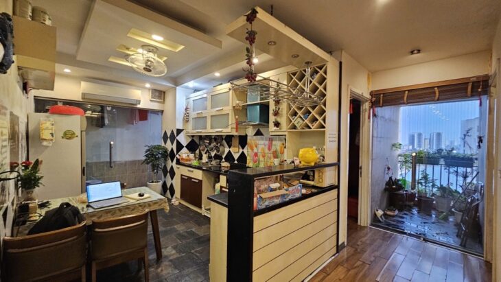 Chung cư Vinaconex 19 Đại Từ, view hồ, Dt 124m2, 3N2VS, full nội thất đẹp. Giá 7 tỷ