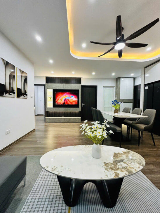 Bán căn hộ cc Rainbow Linh Đàm, Hoàng Mai, 93m2, 3 ngủ, giá 6ty4