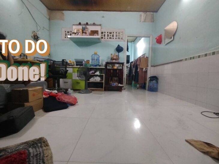 HOT, KẸT TIỀN CẦN BÁN GẤP NHÀ, BÔNG SAO [ P5, Q8] DT: 34M2 (3.9X 12M) CHỈ 3.4 TỶ