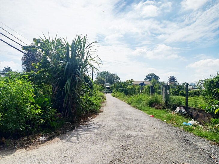 Nhà vườn 2 mặt tiền view sông 1/ Tỉnh Lộ 8 – 3382m2 – 55×58 – 250m2 – xã Bình Mỹ – Củ Chi