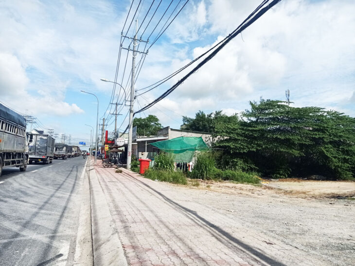 Bán đất mặt tiền Tỉnh Lộ 8 – 1394m2 – 13×99 – 300m2 thổ cư – xã Hòa Phú – Củ Chi