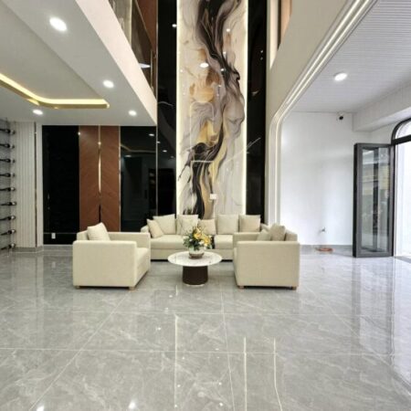 BÁN NHÀ TRẦN KIM XUYẾN 76M2X5T, Ô TÔ TRÁNH, KINH DOANH, MẶT TIỀN 6.1M, GIÁ 36.9 TỶ