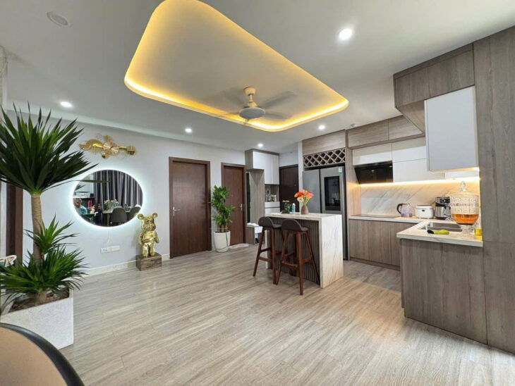 Bán căn hộ chung cư Vật Tư Du Lịch, Phố Trần Thủ Độ,Hoàng Mai 91m2, 2 ngủ giá 5.5 tỷ