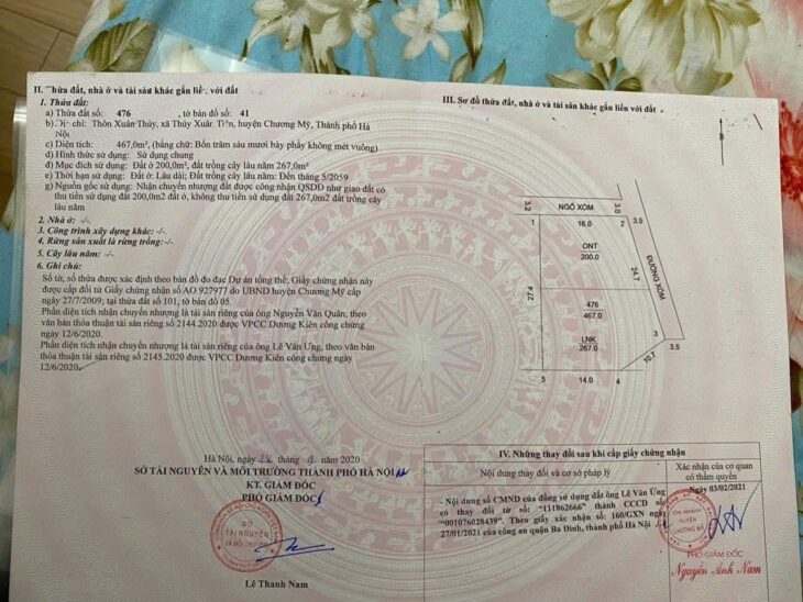 467m thủy xuân tiên chương mỹ