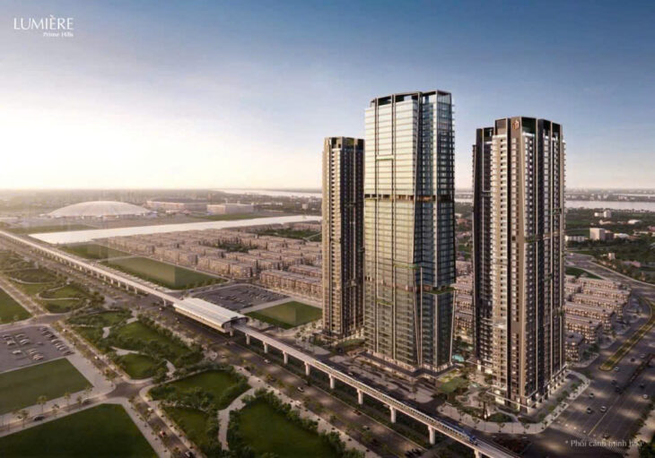Lumiere Prime Hills – Tòa Căn Hộ 6 Sao Đẳng Cấp Nhất Vinhomes Cổ Loa. Cạnh Ngay Ga Metro (sau này)