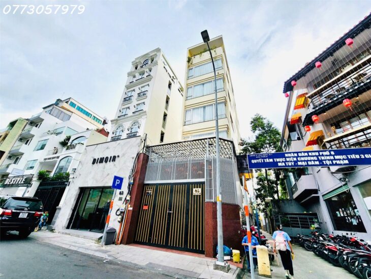 BÁN TÒA NHÀ GÓC 2 MẶT TIỀN THẠCH THỊ THANH – TRUNG TÂM QUẬN 1