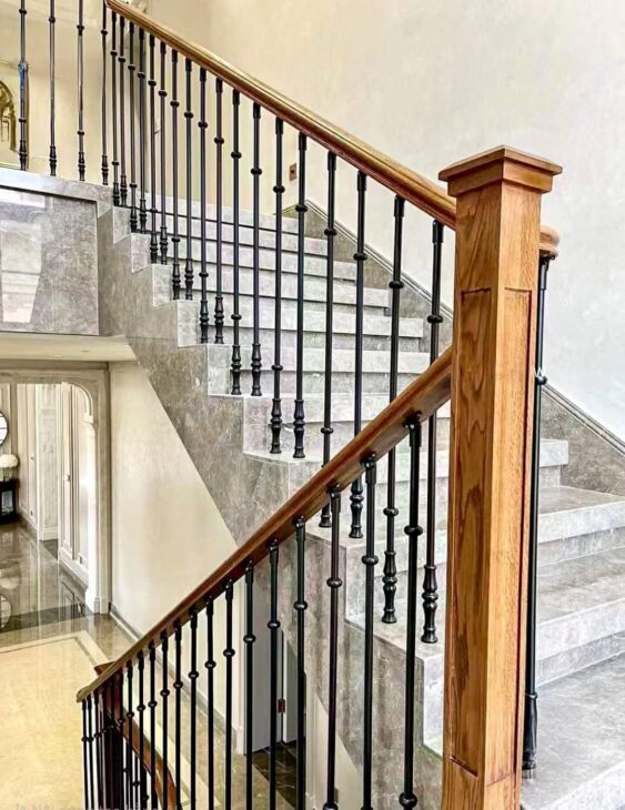 ‘Cho thuê Nhà VP, Nhà Hàng, KD, thang máy,vỉa hè, 115m2- 4T, Trần Nhân Tông_47 Tr