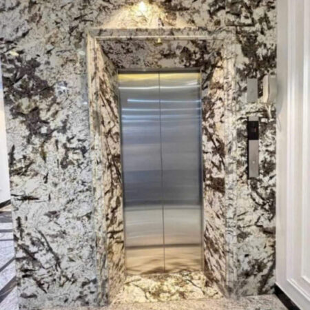 Cho thuê Nhà căn góc, mới, thang máy,vỉa hè, 113m2- 4T, Trần Nhân Tông_46 Tr