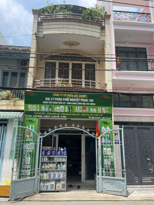 Mặt tiền KD sầm uất 30 Đỗ Nhuận, 4 x 16m, vuông vức, nhà đúc thật 3 tấm kiên cố. LH: 0902849934