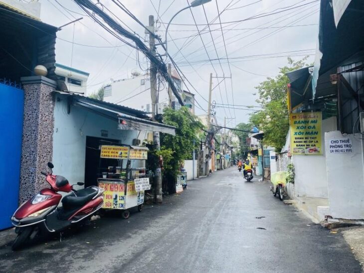 MẶT TIỀN KINH DOANH HẺM KẾ BÊN CHỢ HẠNH ĐÔNG TÂY ĐƯỜNG QUANG TRUNG P11 GÒ VẤP DT 132M2 NHỈNH 12 TỶ