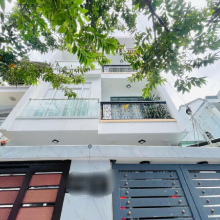 Giá chỉ 5.2 tỷ TL! 54m², 4 Tầng/3PN – gần chợ Hạnh Thông Tây – Lê Văn Thọ!